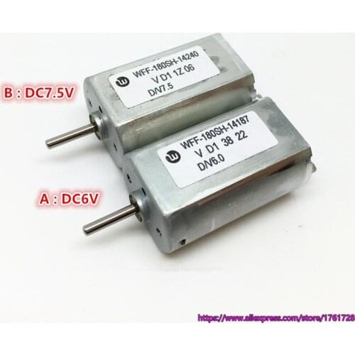 Brand new FF-180SH 6V 7.5V 5000rpm 180 DC motor metal brush slow speed micro motor
