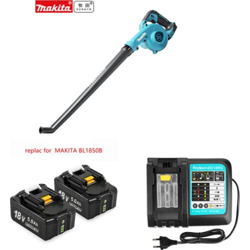 Makita DUB186Z cordless leaf blower Black, Blue 18 V Lithium-Ion Lightweight, Variable Speed, Body Only