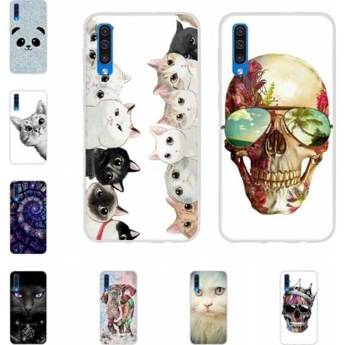 For A50 Samsung Galaxy A50 Case For Fundas Samsung A50 Silicond Case Bumper Cover For Samsung Galaxy A50 A505F 2019 Phone Coque