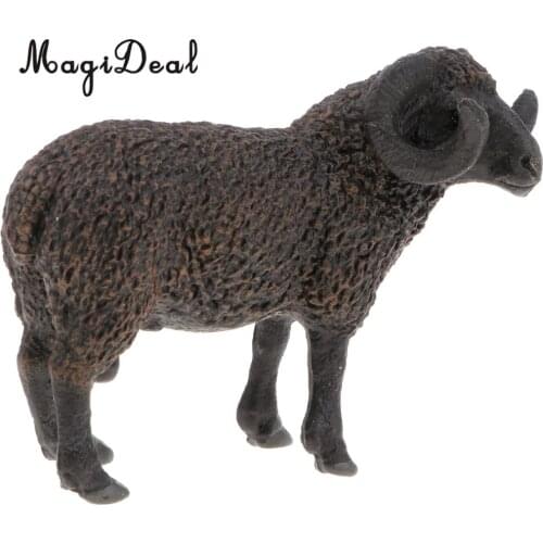 Black Sheep Farm Animal Model Figure Toy for Kids and Toddlers, Educational Toy, Party Favors
