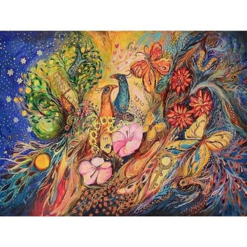 GATYZTORY Diy Paint By Numbers For Adults Kids Phoenix Pictures Acrylic Painting By Numbers On Canvas Animals Home Decor