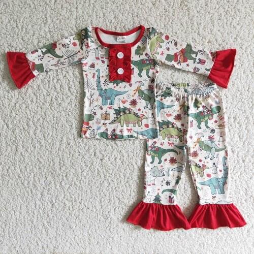 Girls boutique outfits summer short sleeve top and red shorts set girl strawberry cake pattern outfit with lace