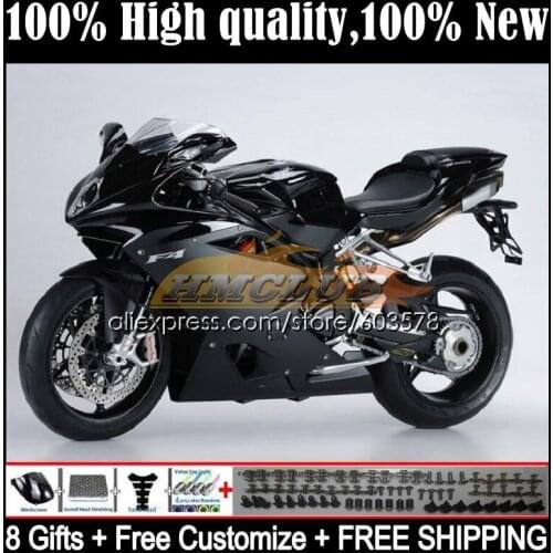 Body For MV Agusta F4 R312 750S 1000 R 750 1000CC Kit 51CL.22 1000R 312 1078 1+1 2005 2006 MA MV F4 05 06 Fairings Matte black