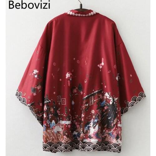 Cosplay Japanese Kimono Women Yukata Female Beach Cardigan Haori Obi Samurai Streetwear Harajuku Traditional Shirt Clothes