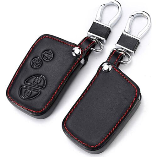 Leather car Key Cover For Lexus CT200H GX400 GX460 IS250 IS300C RX270 ES240 ES350 LS460 GS300 450h 460h Case Car Accessories