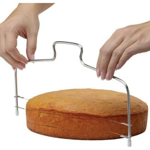 Kitchen Tools Wire Slicer Cake Cutter Bread Cutting Leveller Decorating Divider Stainless Steel Slicer Tool Cooking Tool