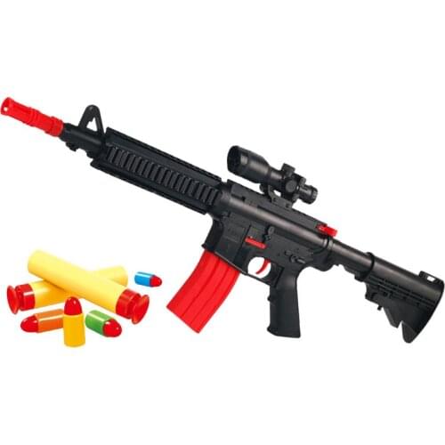 M416 Soft Bullet Rifle Gun Toy Airsoft Pneumatic Guns Weapon For Children Boys Kids With Bullet Darts