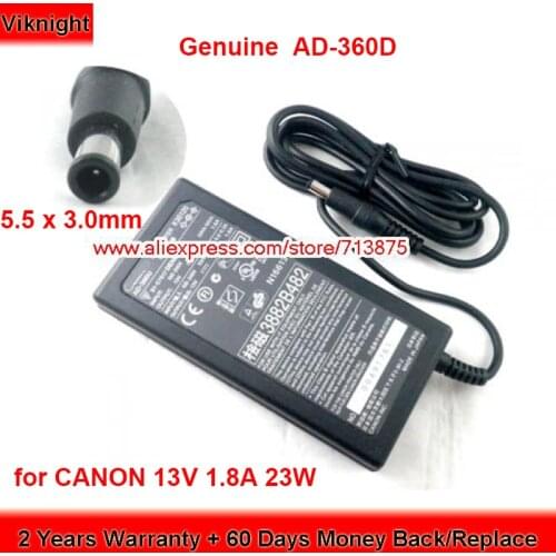 Genuine AD-360D Charger AD-360U 13V 1.8A AC Adapter for Canon BJC-85 BJC30 BJC35VII BJC55 BJM40 LM-370E Power Supply