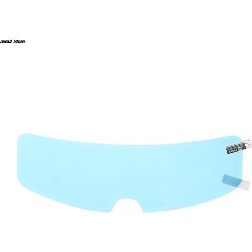 2Pcs Motorcycle Helmet Film Anti-Fog+Rainproof Clear Patch Film Waterproof