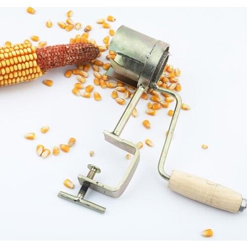 Hand Shake Corn Thresher Manual Corn Peeler Corn Separator Corn Cob Threshing Tool Y