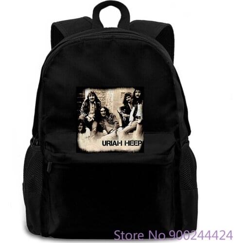 Uriah Heep Mick Box progressive rock band The Gods Novelty Cartoon women men backpack laptop travel school adult