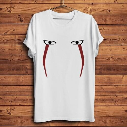 Gama Sennin Jiraiya eyes print funny anime t shirt men new white short sleeve homme casual tshirt unisex manga Naruto streetwear