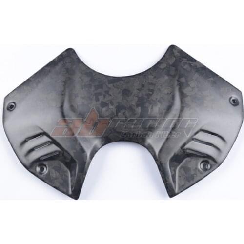 Fuel Gas Tank Battery Cover Guard Fairing For Ducati Streetfighter V4 / S Forged Carbon Fiber