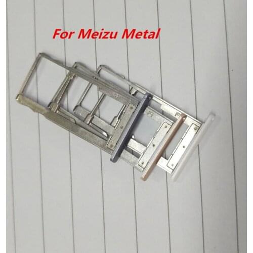 1PCS For Meizu Meilan Metal SIM Card Slot Adapter Card Slot Holder Replacement Parts