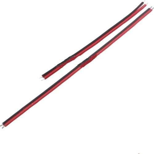 10pcs 100MM 10CM 150MM 15CM Red and black 22# electronic cable tinned cooper wire tin jumper Breadboard For PCB circuit board