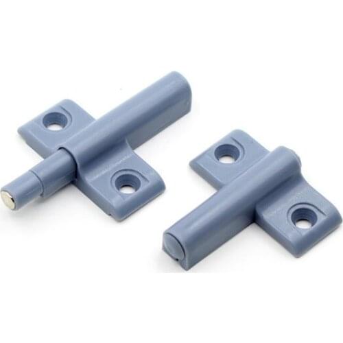 2PCS Gray Kitchen Cabinet Door Stop Drawer Soft Quiet Close Closer Damper Buffer With Screws