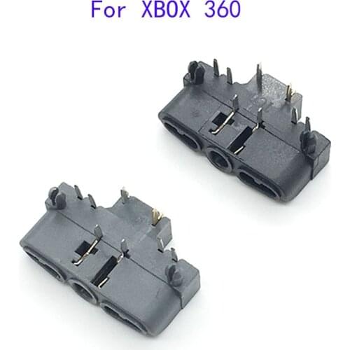 50PCS Wholesale Price For Headset Charging Port Socket Earphone Charging Port Xbox 360 Controller