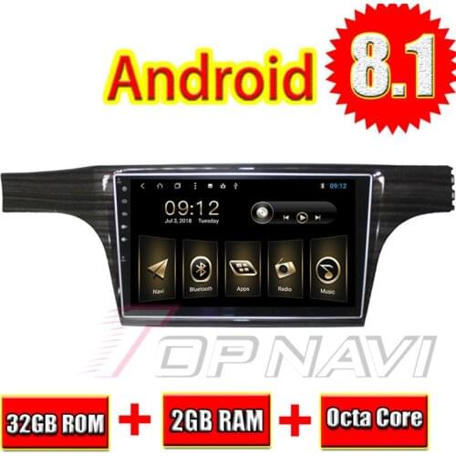 Car Big Screen Players for VW Lavida 2015 Android 8.1 10.1'' Topnavi Auto Stereo Plug&Play Multi Center HD 32GB Inand Navigation