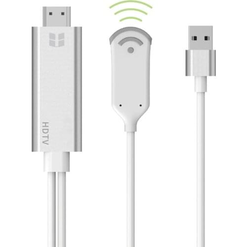 Wireless WiFi HDMI-compatible HD Audio Video Cable Adapter Converter for IPhone 11 12 Pro XS MAX Android Phone Cast Screen TO TV