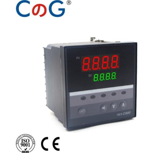CG REX-C900 96*96mm 600 Degree Input K J PT100 0-10V 4-20mA PID Output SSR Relay 220V 24V 380V Thermostat Temperature Controller
