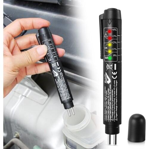 Car Brake Liquid Digital Tester Check Pen for Alfa Romeo 147 156 159 Alfetta Berlina Brera Mito Giulia Milano