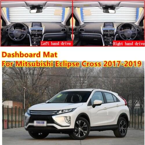 For Mitsubishi Eclipse Cross 2017-2019 Anti-Slip Mat Sunshade Dashmat Protect Carpet Dashboard Cover Pad Accessories