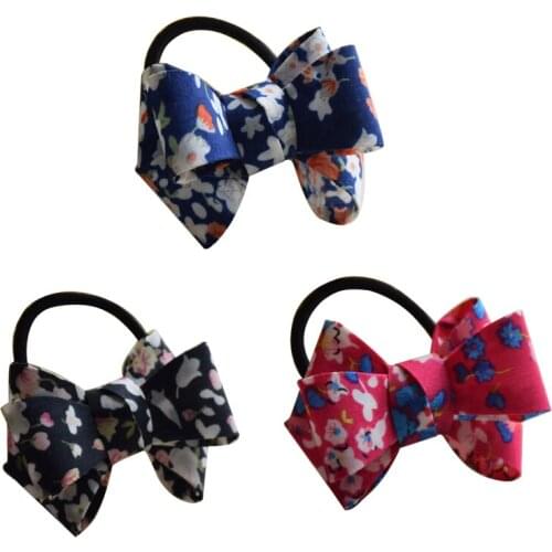 Elastic Hair Bands Floral Hair Dress and Accessories for Women and Girls