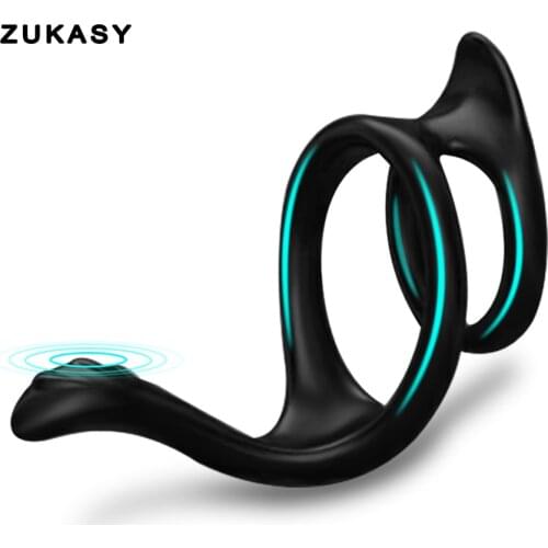 Cockring Sleeve for Penis Ring Time Delay Ejaculation Male Chastity Sex Toys for Men Couple Cock Rings adults Intimate Toys