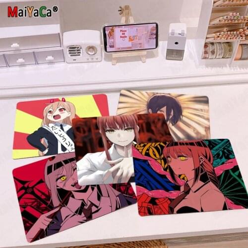 MaiYaCa My Favorite Anime Chainsaw Man DIY Design Pattern Game mousepad Top Selling Wholesale Gaming Pad mouse