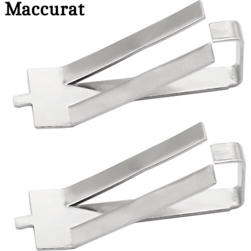 Stainless Steel Glass Heatbed Clip Clamp For Ender3 UM2 Hotbed Glass Plate fixing clip Heated Platform Retainer 3D printer parts