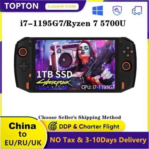 NEW One GX Playstation OneXplayer 8.4 Inch Video Game Swith Intel i7 1165G7 Handheld Gaming Consoles PC Windows 10 WiFi6 BT5.0