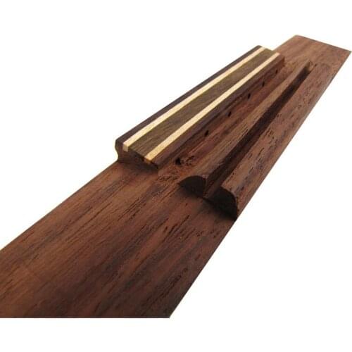 Rosewood Guitar Bridge Wood Bridge Replacement Parts Instrument Accessories for Classical 6 String Guitar Saddle