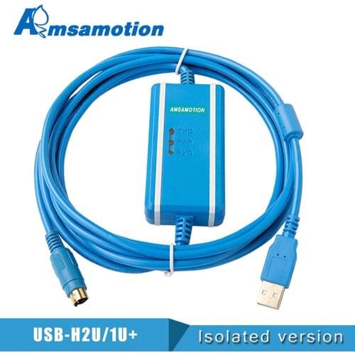 Suitable Inovance H0U/H1U/H2U Series PLC Programming Cable Download Cable USB-H2U 1U 0U