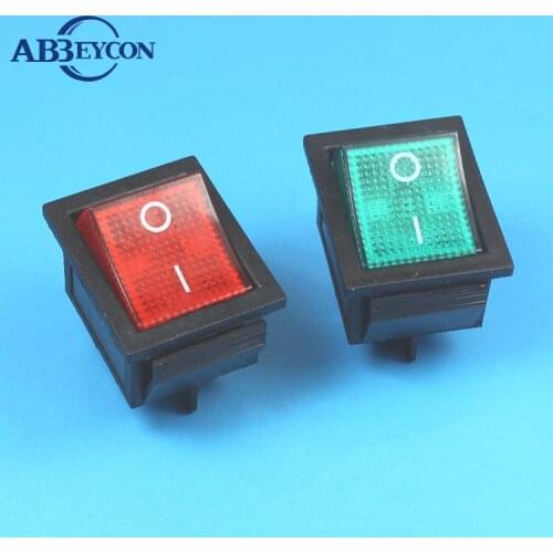 RS346 KCD2-201N-W KCD2-201N-W Abbeycon waterproof light illumination 4pin on-off rocker switch t85 rocker switch t85