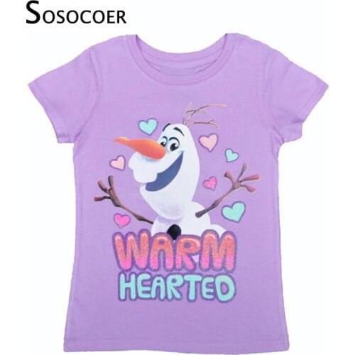 SOSOCOER Summer T-shirts For Girls