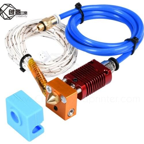 3D Printer Parts CR10 Hotend Extruder kit 12V/24V 50W for ender-3 CR10 Printer 1.75mm 0.4mm Nozzle j-head Heated Block parts