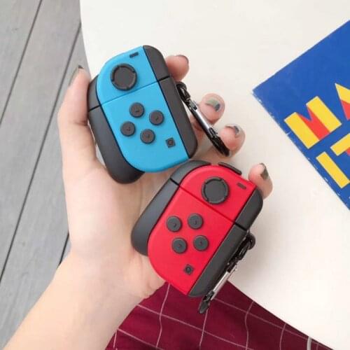 1PC For Airpods Case Fall Resistant And Stylish Creative Games Design Silicone Protective case For AirPods 1 2