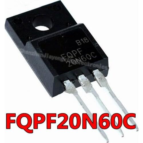 10PCS FQPF20N60 20N60 20N60C FQPF2060C FQPF20N60C TO-220F TO220 New original