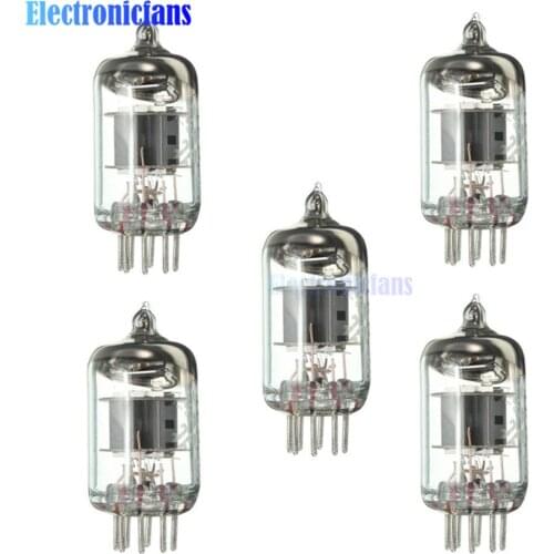 5Pcs/lot 6J2 Valve Vacuum Tube 6.3V 0.17A HF Pentode Tube For PreAmplifier Board Headphone Amplifier Preamp Module Replace 6J1