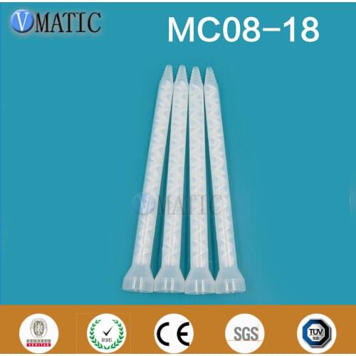 Free Shipping High Quality Resin Static Mixer MC/MS08-18 Mixing Nozzles For Duo Pack Epoxies