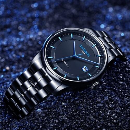 CARNIVAL NEW Mens Watches Top Brand Luxury Men Business MIYOTA movement Mechanical Watch Sapphire Male Clock Automatic Watch
