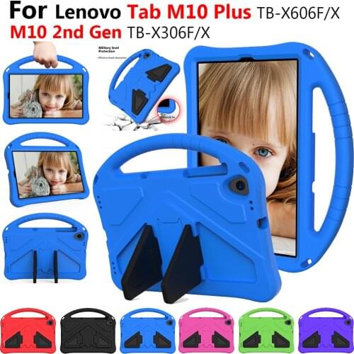 Case For Lenovo Tab M10 HD(2nd Gen) TB-X306 cover Kids Shockproof Tablet Coque For Lenovo Tab M10 Plus/M10 FHD PlusTB-X606 funda