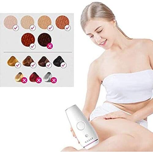 Body Leg Bikini Hair Removal Epilator Women Permanent Ice IPL Laser Depilator Mini Electric Body Facial Hair Remover