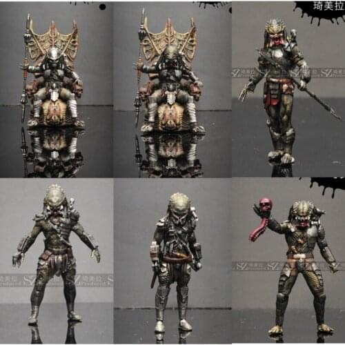 1/64 Scale Resin Die-cast Figure Model Alien Vs Predator Series Scene Layout Decoration Collection Ornaments Toys Free Shipping