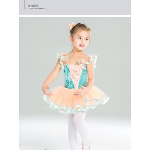 New Childrens tutu Skirt Girl Gymnastics Leotard Ballet Leotards For Girls Artistic Gymnastics Leotard