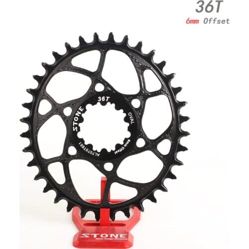 GXP Oval chain-ring 6mm offset Chain wheel for GXP xx1 Eagle GX X01 X0 X9 30-38T 1x System