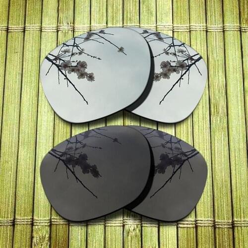 Polarized Replacement Lense For-Oakley Garage Rock Sunglasses Frame - Chrome & Black Combine Options