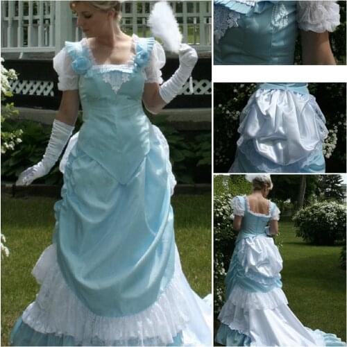 On sale V-122781860S Victorian Gothic/Civil War Southern Belle Ball Gown Dress Halloween dresses Sz US 6-26 XS-6XL