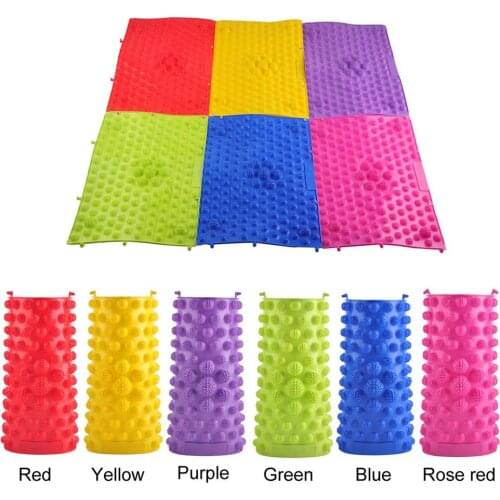 1Pcs Reflexology Foot Massage Pad Toe Pressure Blood Circulation Mat Health Care Massager Feet Care Tool