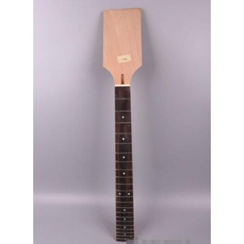 Electric guitar neck replacement 24 fret 25.5" Truss Rod Solid wood Parts New